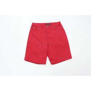 Vintage 90s Perry Ellis Streetwear Mens 30 Spell Out Distressed Stonewash Shorts